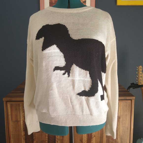Forever 21 | Tops | A Sweater For The Low Key But Passionate Dinosaur Fan T  Rex Wraparound Shirt | Poshmark